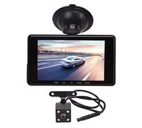 Tbest Car Dash Camera DVR 3 System Night 4 Inch Display Screen Driving Recorder with 170 Degree Wide Angle Lens for Cars Trucks SUVs Plastic Metal 386g