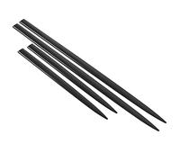 Tbest Car Door Protection Strip, Molding - Dent Prevent Car Side Protector, 4Pcs Body Trim, Waterproof, Bright Black, Universal Door Protector