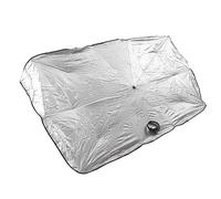 Tbest Car Sunshade Umbrella Silver Small Size Sun Protector Parasol Window Cover e Protector Umbrella Sun Can Shade The Reflect Also Lights Dashboard The Shade Frame Fade