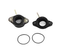 Tbest Carburetor Interface Adapters for XV400 XV500 XV535 Virago Rubber Intake Manifold Compatible with 1988-2001