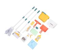 Tbest Children Cleaning Kit Complete Housekeeping Play Set Good Habits Develop Ability Toy, Kids