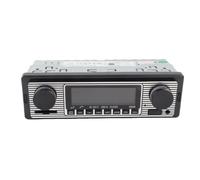 Tbest Classic Auto Radio Bluetooth MP3 Player HIFI Lossless Stereo Music with USB AUX FM for Cars Motorcycles (12V)