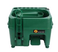 Tbest Club Ball Dispenser,Machine Club Ball Tee 6 Slot Holder Semi Automatic Tee Machine Swing Trainer w