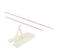 Tbest Club Swing Plane Trainer Adjustable Posture Corrector for Accurate Centered Feet Alignment Stick Versatile PVC ABS Material