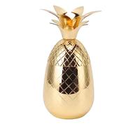 Tbest Cocktail Shaker, 500ml Unique Design (Gold) | Stainless steel, rust-resistant, perfect for cocktails, home bar setting