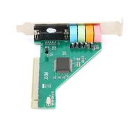 Tbest Computer Internal Sound Cards Pci Card Windows 10 Gateway Desktop Xp Sp2 With Cd Dell For A Hp Inspiron Pc Creative Labs Pci Sound Card Channel 4.1 Fo