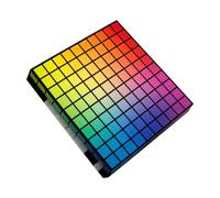 Tbest Creative Word Color Guessing Game Language Expression Board Game Family Party Group Activity Placeholder Language Training with Plastic Pieces (Chessboard)