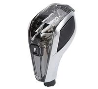 Tbest Crystal Glass Car Gear Knob with Start Switch Cover Replacement for 4 Series G22 2021-Present, Scratch-Resistant Auto Knob, Luxury Shifter Lever Handle for Enhanced Interior Style