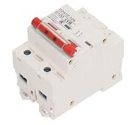 Tbest DC Circuit Breaker 100A, 10KA Breaking Capacity (Red) | Pa66 material, DIN rail installation, low voltage system