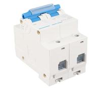 Tbest DC Circuit Breaker 10KA Overload Protection 36mm (80A) | Durable PC material, modular design, suitable for DC systems, easy installation