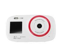Tbest Digital Camera for Teens Students 48MP HD 2.5K Video Dual Screen WiFi Selfie with 16X Zoom Autofocus Travel 1200mAh Battery ABS 4.4x1.3x2.5in (White)