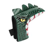 Tbest Dinosaur Golf Putter Head Cover Dinosaur Shaped Putter Cover PU Headcover with Soft Lining for Protection