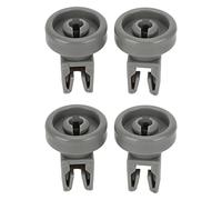 Tbest Dishwasher Lower Rack Wheel Replacement, 2.5 Cm Size | Durable PP material, easy install, compatible with AEG, Privileg, Zanussi