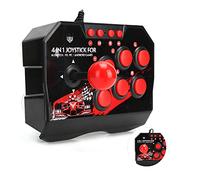 Tbest Diy Stick Joystick Accessories for Pc Games Fight Sticks P Ms Game Controller Usb 4 in 1 Saitek Controle