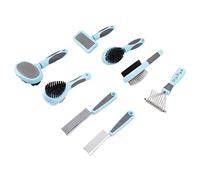 Tbest Dog B Comb Set 8 In 1 Multifunction Desding Open Knots Cat H B Comb Kit For Catogs L Hed Pets Pet Plieog Cleaning And Grooming Plies