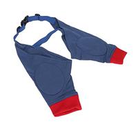 Tbest Dog Dog Fabric Adjustable Elastic Recovery Manga for Red Animal (S)