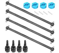 Tbest Drive Shaft Adapter Set for 1/10 RC Car Models (Black)