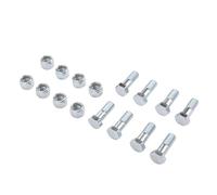 Tbest Driveshaft Nut Bolts Set High Strength Metal Front Drive Shaft Retaining Bolts Kit for Classic P38