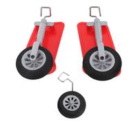 Tbest Drone Accessories Plastic Metal RC Airplane Front Landing Gear Replacement Glider Wheels for XK A300.0016.002