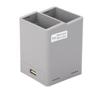 Tbest Drone Battery Charging Hub Portable Digital Display Two Way for Mini3 Pro ABS Material Shock Proof Dust Compact Size