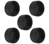 Tbest Durable Plastic Rear Lens Cap Protective Cover for M M6 M7 M8 LM Camera 5Pcs Black