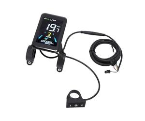 Tbest Electric Bike LCD Color Display Meter Speed Mileage Information for Various Vehicles and Easy Installation