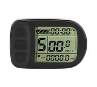 Tbest Electric Bike LCD Display, 24v 36v 48v 5 Core Connector Meter LCD Display Control Panel For Electric Scooter