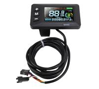 Tbest Electric Bike LCD Display, GD02 Color Screen Electric Scooter Control Panel Meter for 22.2mm Handlebars