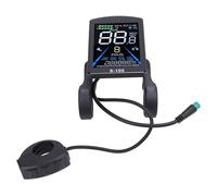 Tbest Electric Bike LCD Panel, 24V 36V 48V 60V 72V Universal 5 Pin S-100 Display Panel Screen for 22.2mm Handlebar