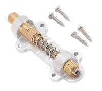 Tbest Electric Guitar Tremolo Stabilizer, Brass Bridge Stopper Suitable for Floyd Rose,Gotoh, Professional Grade Tremolo Lock, Enhanced Stability for Floating Bridges, Automatic Return