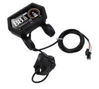 Tbest Electric Scooter LCD Display Color Screen Cycling LCD Control Panel with SM Wire Connection for Various Electric Bicycles