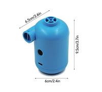 Tbest Electrical Air Pump Portable 2200PA USB Pump with 4 Nozzles for Camping, Inflatable Mattresses, DC 5V Mini Air for Inside and External Use
