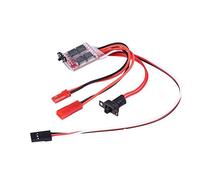 Tbest Electronic Speed Controller, 20A Brushed ESC Electronic Speed Controller With Brake replacement for RC Car/Boat