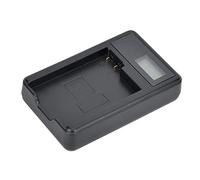 Tbest EN EL15 Camera Battery Charger LCD Charging Display Portable Single Slot USB Powered for D800 D750 D7000 Black Plastic