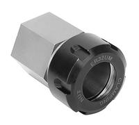 Tbest Er32 Collet Block, Chuck Collet Holder For Lathe Engraving Machine (Square) Er25, Er - 32 Collet Block, Er32 Hex Square, Er3 (Hex handle)