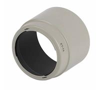 Tbest ET74 Reversible Camera Lens Hood Shade Protector Durable Lightweight Anti Reflection Matte Finish Sun for EF 70 200mm F4L IS USM Grey ABS 86g