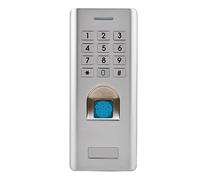 Tbest Fingerprint Access Control Keypad with 1000 Users Capacity, IP66 Metal Keypad, Wiegand Output for Door Entry System, PIN & Fingerprint Reader for Security