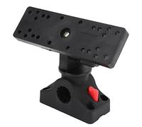 Tbest Fish Finder Mount Base 360 Degree Rotating Universal Boat Fish Finder Holder for Marine Electronics Nylon & Stainless Steel, Easy Install Removable Mount for and Outdoor