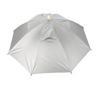 Tbest Fishing Umbrella Hat,Outdoor Handfree Umbrella Fishing Hat Folding Sun Rain Waterproof UV Headwear Umbrella Adjustable Outdoor Headwear Umbrella for Fishing