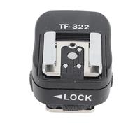 Tbest Flash Hot Shoe Sync Adapter with Extra PC Port Pure Copper Interface TTL Converter Compatible Camera Accessories for Professional Photography