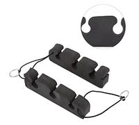 Tbest Fly Fishing Rod Rack Holder Stand Support, 2Pcs Portable Magnetic Car Rod Stand Rack Fly Rod Density Foam Fly Fishing Rod Holder Car Pole Stand Rack