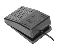 Tbest Foot Pedal Pc Discord Mute USB Flash Drives USB Foot Switch Pedal Customized Programmable Keyboard Mouse Game Action Single Foot Switch Pedal with USB A Interface