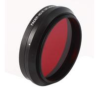 Tbest FOTGA Adjustable Infrared Filter Professional Rotating Wavelength IR for Photography Creation Aluminum Alloy Optical Glass 43mm 46mm (43mm)