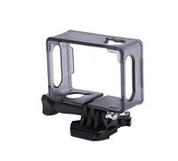 Tbest Frame Holder Mount for Sj4000 Action Camera Plastic Frame Case with Universal Interface, Compatible with Extension Rods & Riding Brackets, Precise Fit & Charging Port Access
