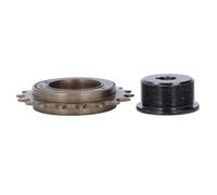 Tbest Freewheel Left Drive Adapter Kit Carbon Steel 18T Durable Oil Motor Replacement for MY1016Z MY1016 MY1018 MY1020 Motors