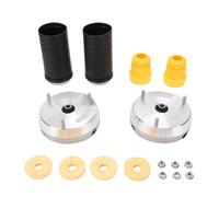 Tbest Front Shock Mount Upper Lower Support Kit Strut Absorber with Bump Stops Buffer Rubbers for C Class W203 CL203 CLK A209 C209