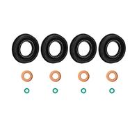 Tbest Fuel Injector Seals Washer Kit Durable Rubber Material Fit for MK7 2 4 3. TDCi and TD4 4x4 2007 2016 OEM 6C1Q6K780AB 1372494 1378433 1495919