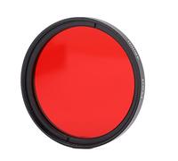 Tbest Full Red Lens Filter Optical Glass Camera Enhances Tones for DSLR Lenses Sunset and Desert Photography 40.5mm 43mm 46mm 49mm (46mm)