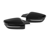 Tbest G80 M3 Style Gloss Black Mirror Caps Replacement for 3 4 5 Series G20 G22 G30 G11 G14 LHD Models Premium ABS Material Pair