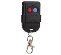 Tbest Garage Door Opener Remote Control Universal Programmable Key Fob with Anti Theft Function for Rolling Gates Entrances Access ABS Metal 56x36x16mm